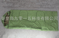 绿色信封式睡袋
